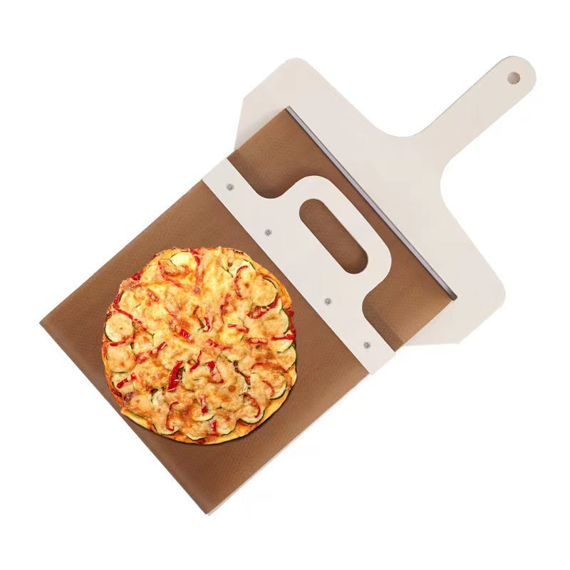 Foldable Solid Wood Sliding Pizza Spatula