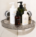 Bathroom Suction Cup No-Drill Wall-Mounted Shelf