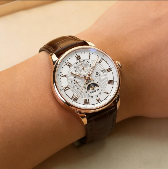 New Men's Business Automatic Mechanical Watch