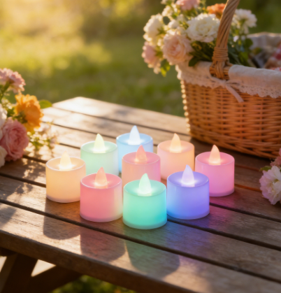 LED Venue Decor Candles, 24-pack