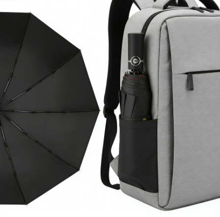 Fully Automatic Double-Layer Business Folding Umbrella