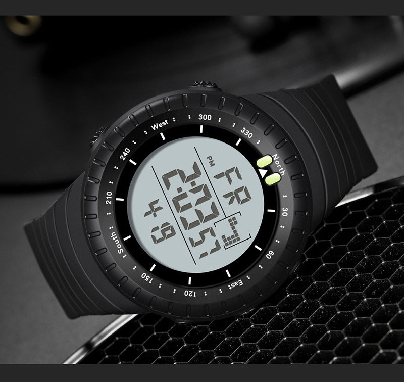 Outdoor Adventure Luminous Waterproof Digital Watch