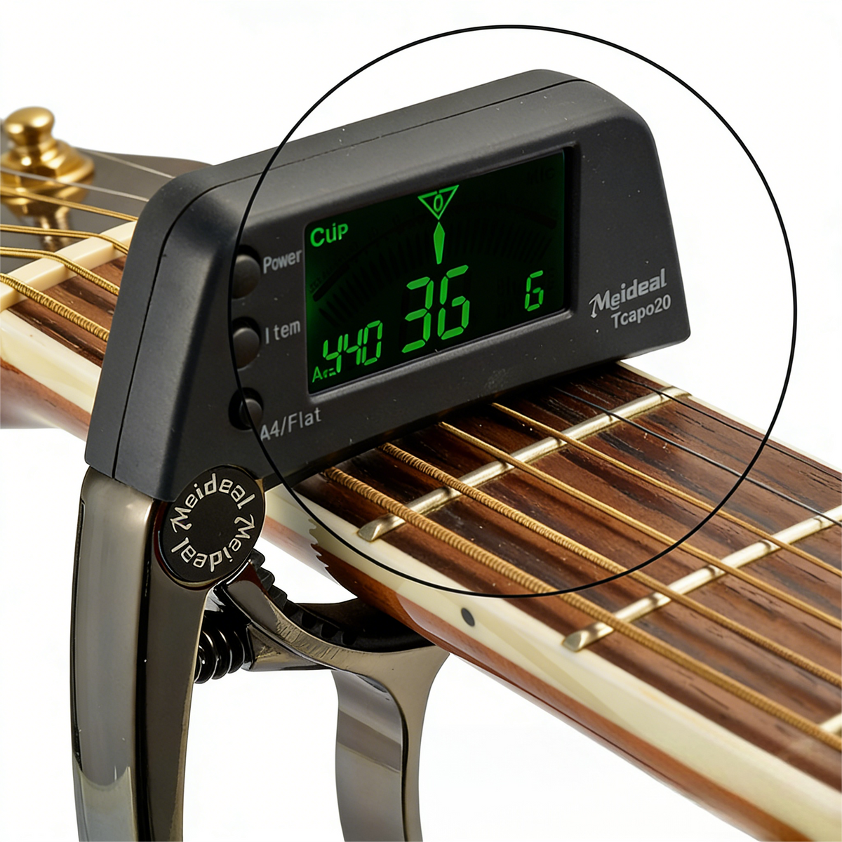 Portable Clip-on Guitar Tuner