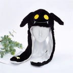 丨 Women's Cute Fluffy Plush Hat Movable Ears