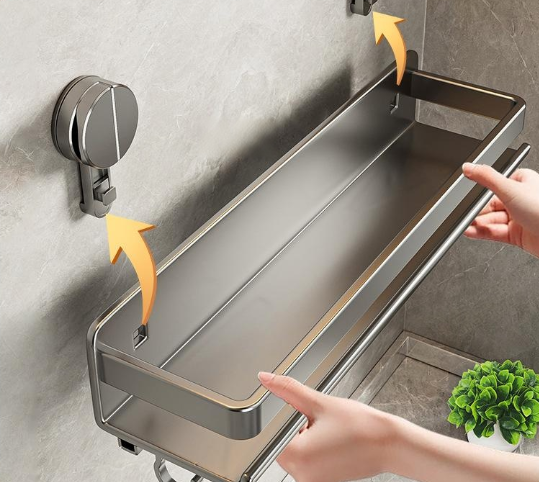 Suction Cup Wall-Mounted Kitchen Hook Holder