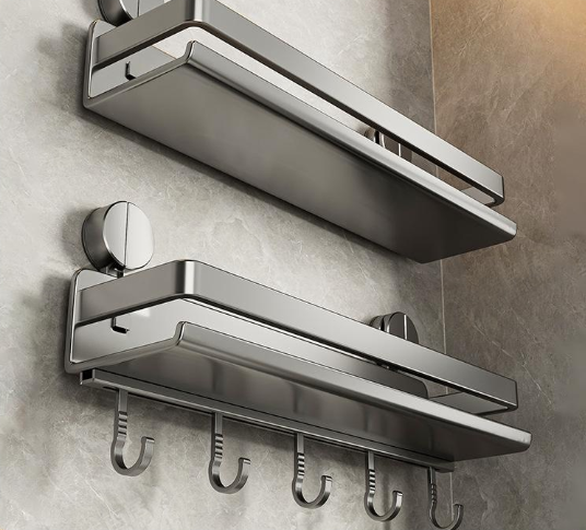 Suction Cup Wall-Mounted Kitchen Hook Holder