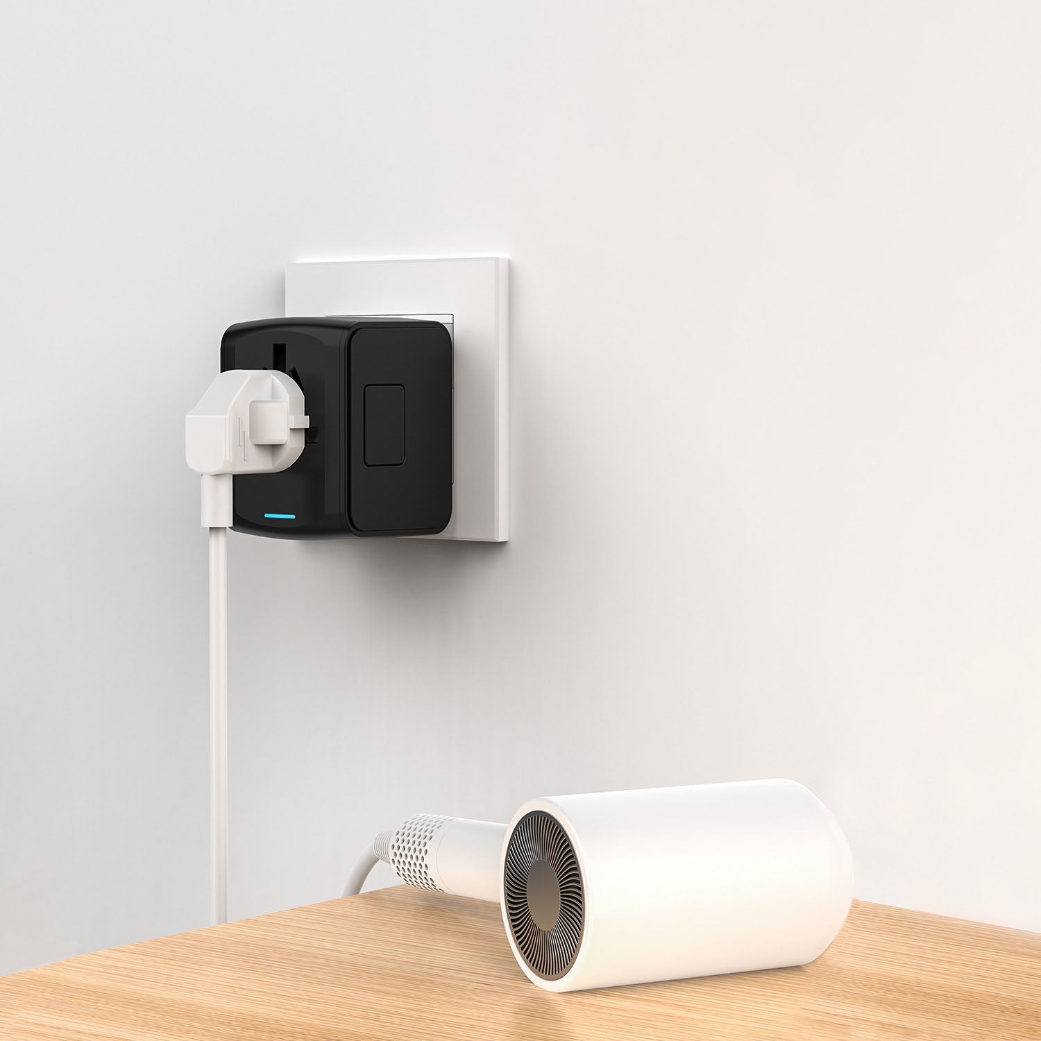 丨 Multi-function Travel Charger Stand USB & Type-C Ports ABS