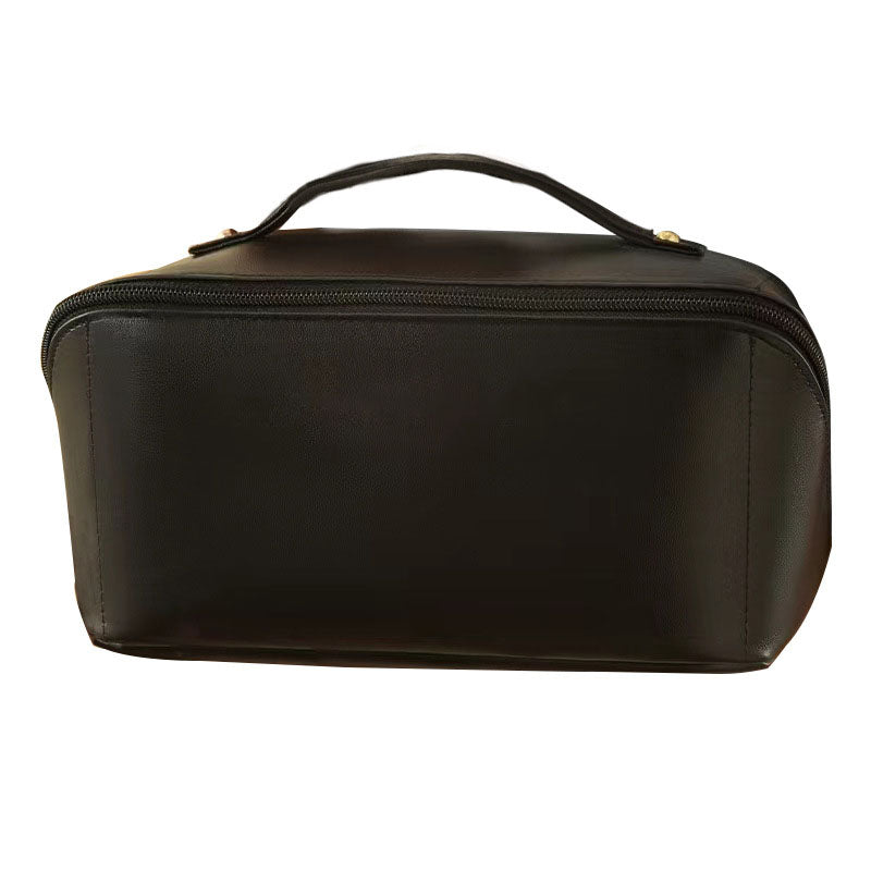 丨 Portable Travel Cosmetic Bag Large Capacity High-value PU Leather