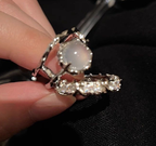 Niche Design Zirconia Open Ring