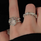Niche Design Zirconia Open Ring