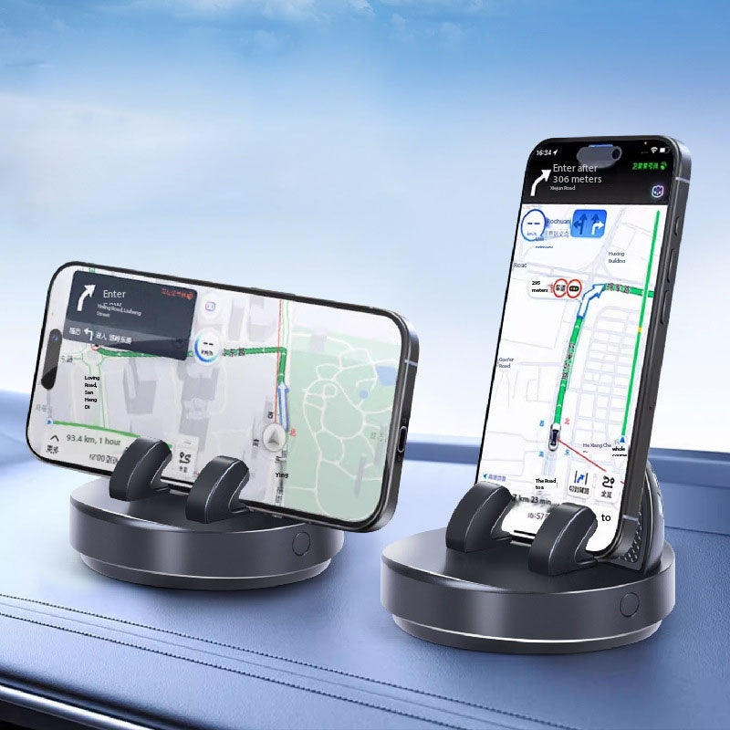 丨 Car Center Console Adhesive Phone Mount