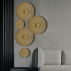 Luxurious Gold Iron Wall Plate