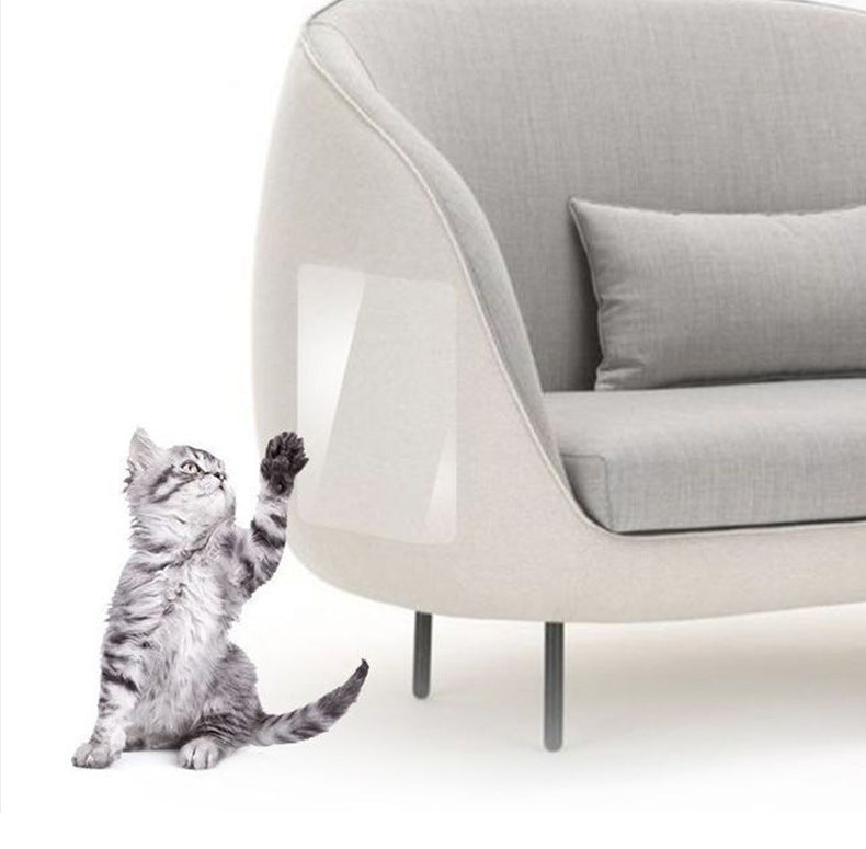 Sofa Anti-Cat Scratch Protective Film (10 Pieces) | Invisible, Transparent, Wear-Resistant, Durable, Furniture Protection, Cat and Dog Scratch and Bite Repellent