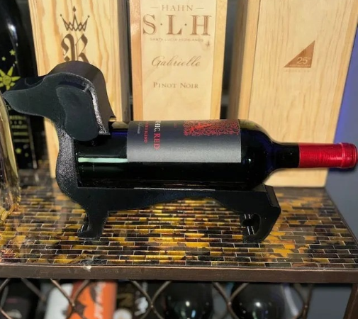 Creative Wine Display Rack for Home Use