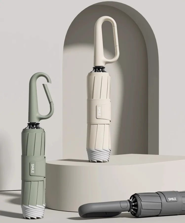 Aurelia Luxe Windproof Umbrella | Elegant, portable protection against the elements