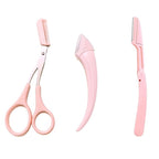 Pink Eyebrow Grooming Kit