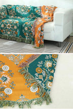Cotton Queen Bedcover Sofa Blanket