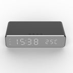 BENNETT - LED alarm clock with wireless charger