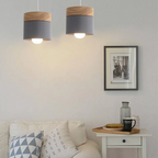 Wooden Design Pendant Light Children's Room Reading Corner