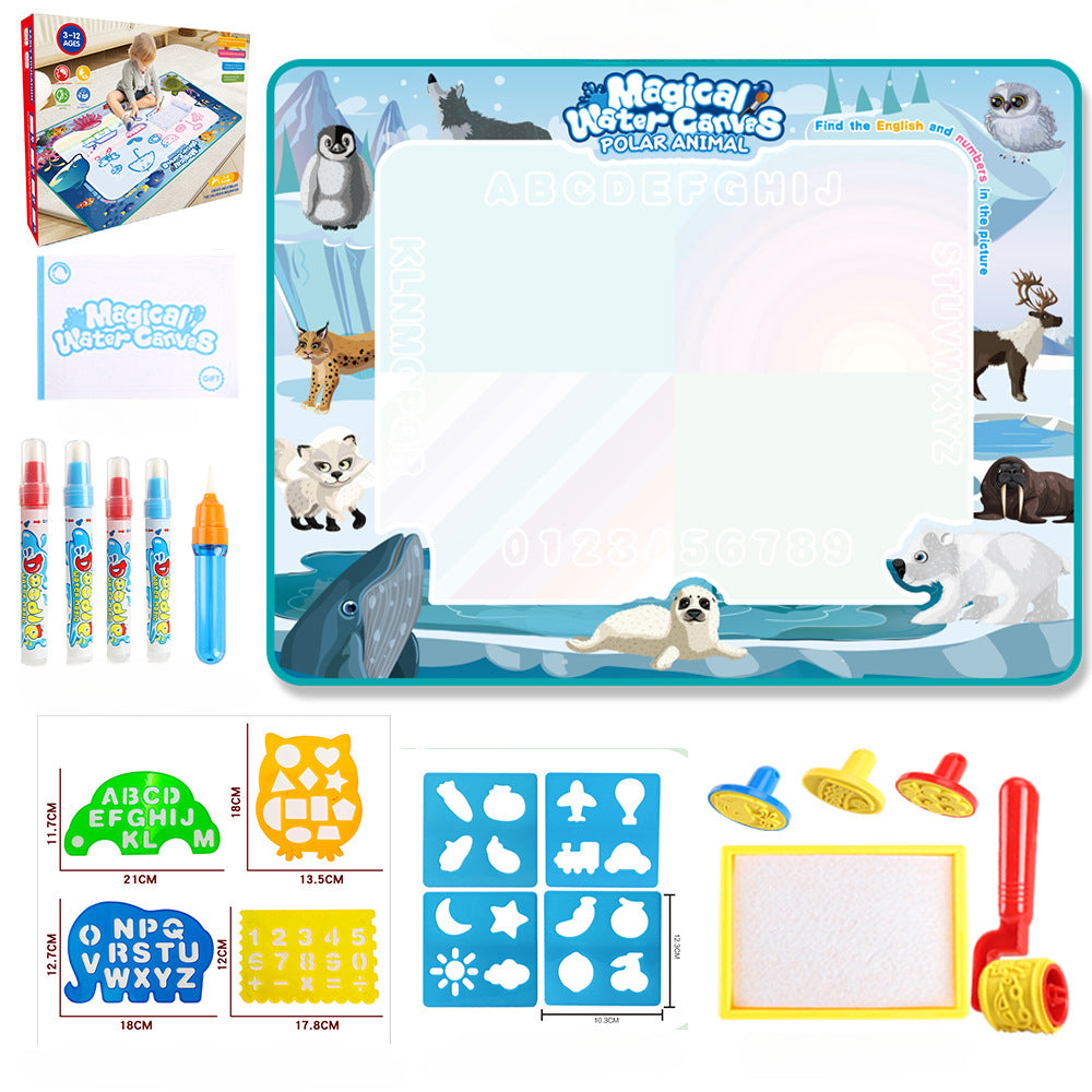 SplashMaster Creative Mat — Endless painting fun that keeps home clean and makes kids happy