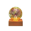 Elegant Crystal Ball Lamp with 3D Effect