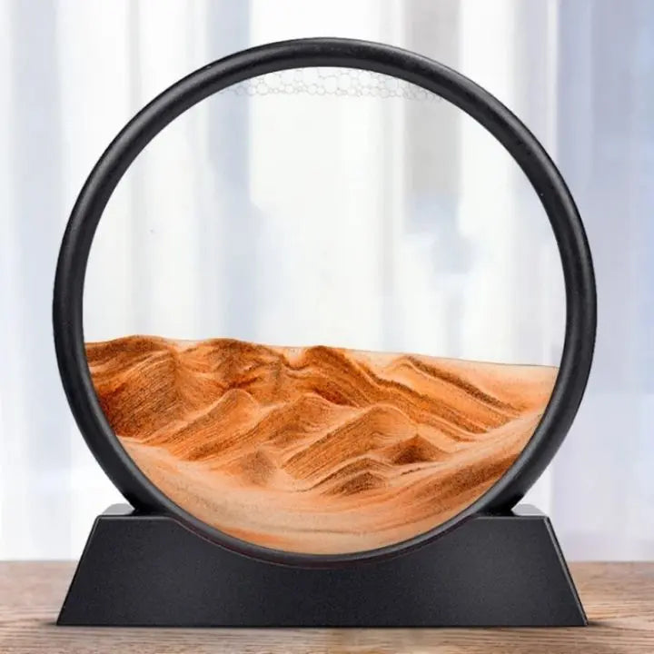3D Sand Timer – Deep Sea Sand Art for Relaxation and Decoration