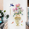3D Wall Sticker Vase – Large Decor Made of Eco-Friendly PVC