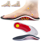Orthopedic insoles against foot pain & flat feet