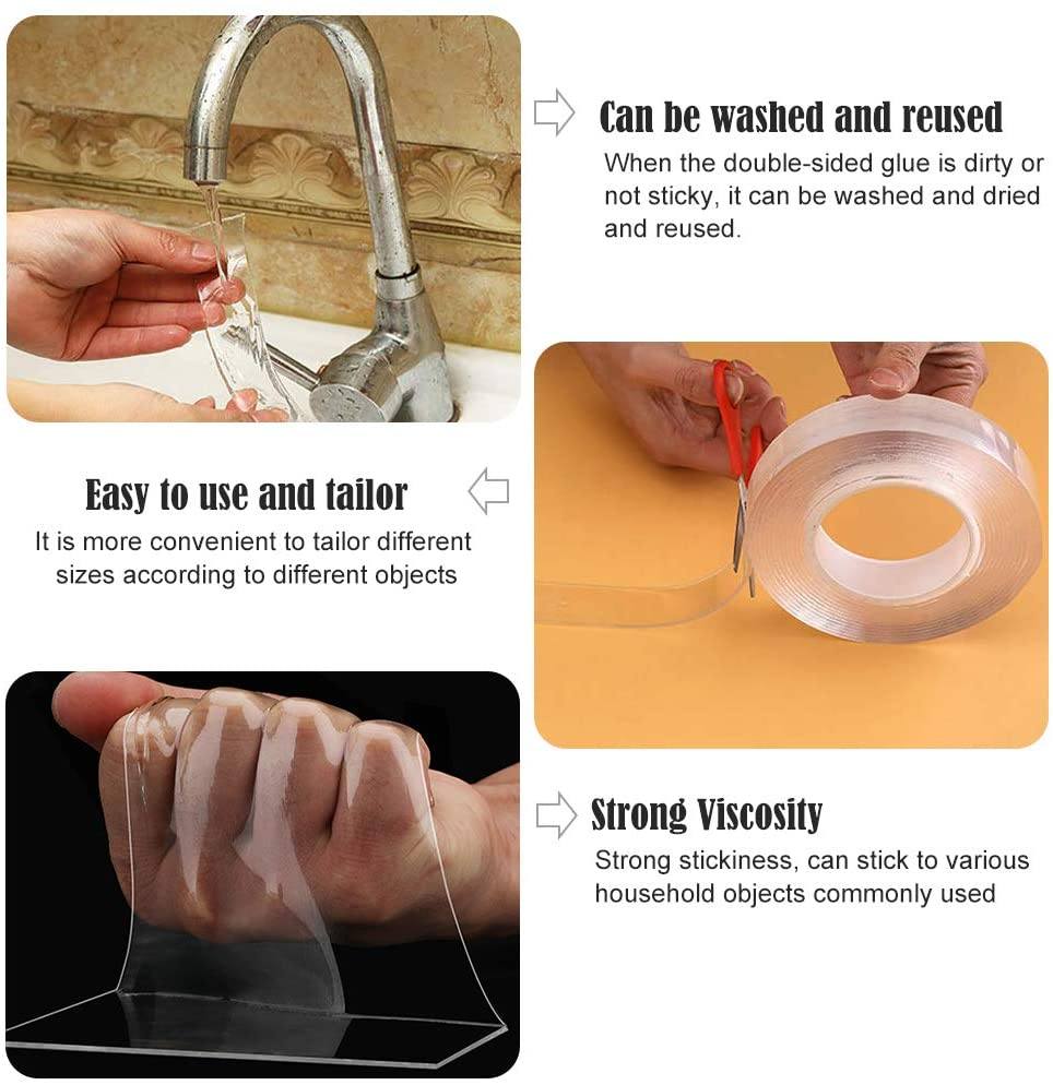 Transparent Double-Sided Nano Magic Tape