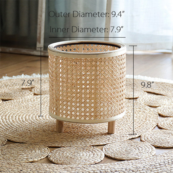 Braided Flower Pot Holder made of Rattan