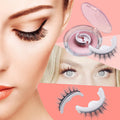 Reusable self-adhesive eyelashes