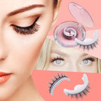 Reusable self-adhesive eyelashes