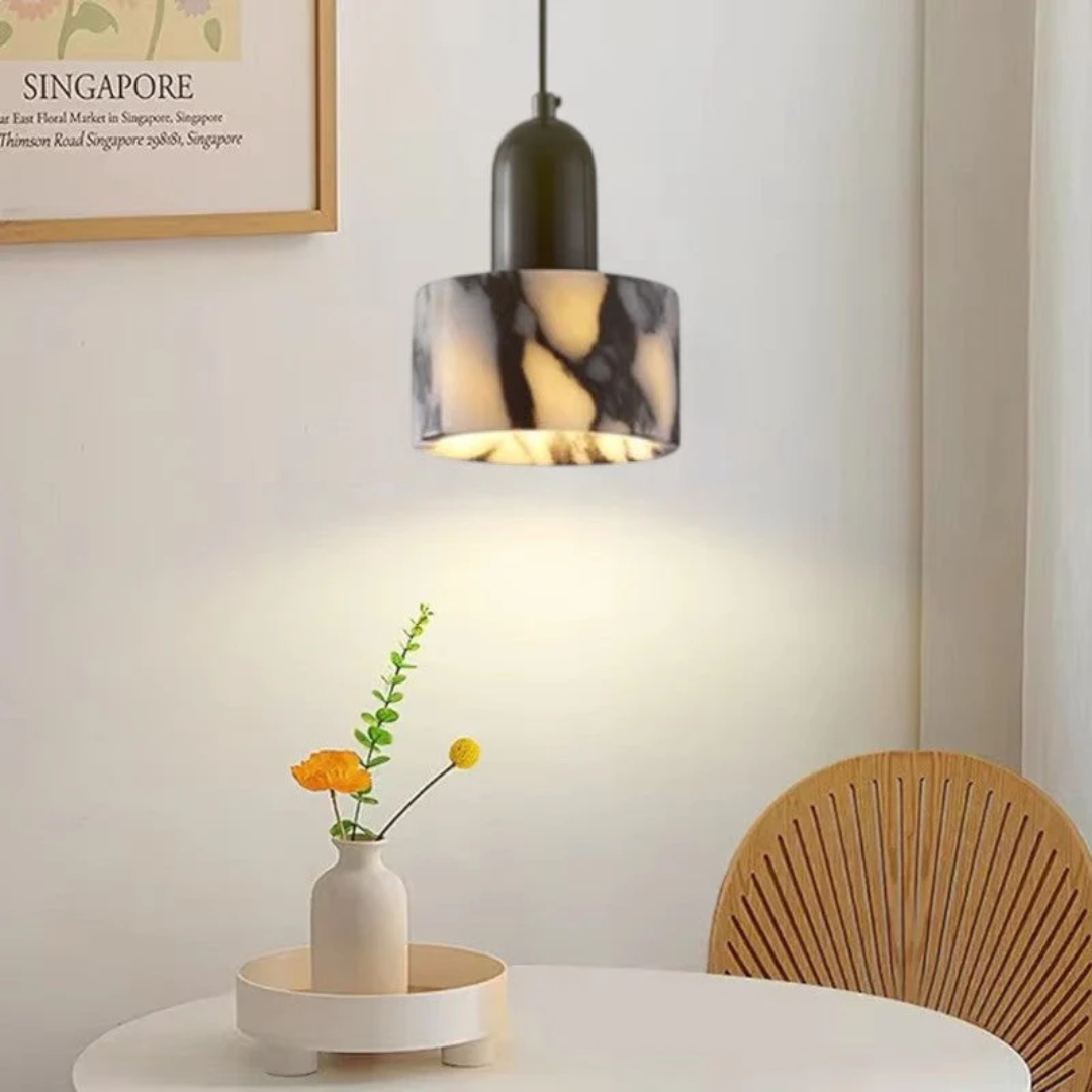 Luxury Black Marble Design Pendant Lamp