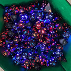 Polyhedral Glowing Dice Set (7 pcs)