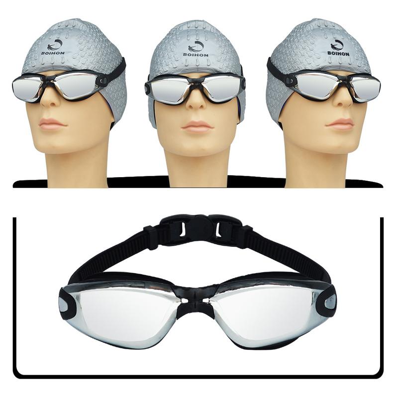 No leak anti-fog UV protection triathlon swim goggles