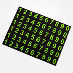 Instrument panel mobile phone holder anti-slip mat