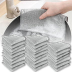 Dishcloth made of silver wire