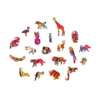 Wooden Lion Puzzle
