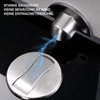 Invisible magnetic door stop made of stainless steel