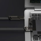 4-in-1 braided anti-tangle charging cable