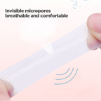 Invisible breathable protective heel pads, 1 roll, 5M