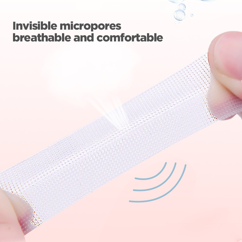 Invisible breathable protective heel pads, 1 roll, 5M
