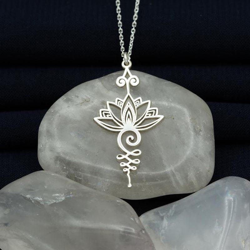 Stylish Lotus Necklace