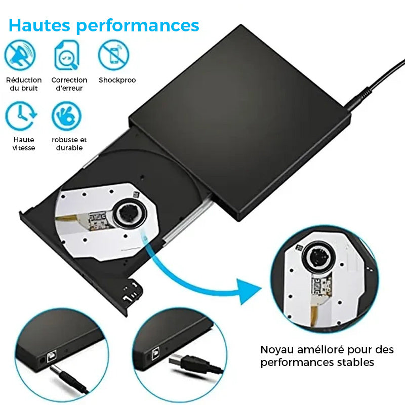 External CD DVD Drive