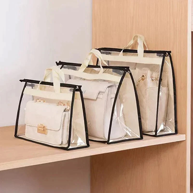 Transparent moisture-resistant dust bag