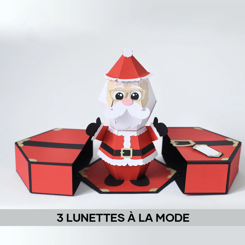 3D Pop-Up Card for the Santa Claus Prank