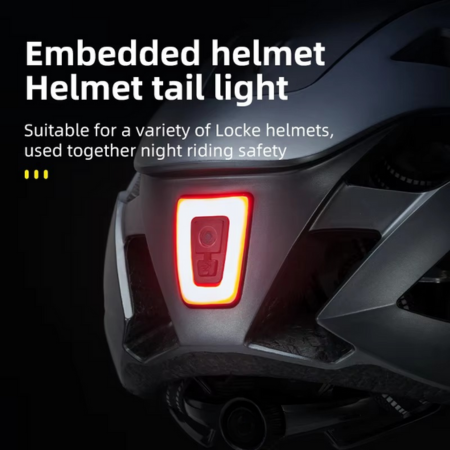 USB Rechargeable Waterproof LED Bike Tail Light for Night Riding Safety