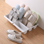 Simple, lightweight, modern shoe rack