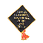 Graduation Season Metal Commemorative Pin
