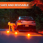 Led Road Flares Flashing Warning Light